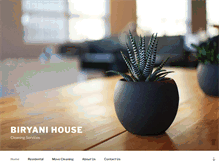 Tablet Screenshot of biryani-house.com